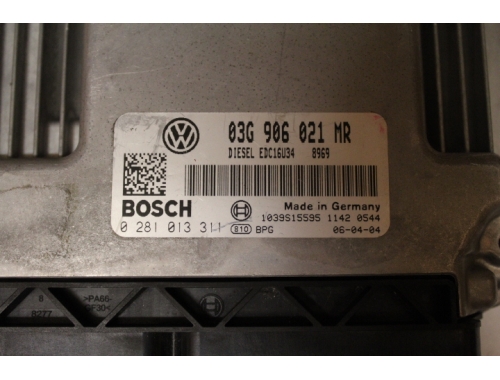 Motorsteuergerät Volkswagen Passat BOSCH:0281013311