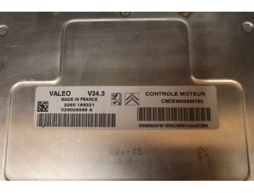 Motorsteuergerät Gruppe Citroen / Peugeot VALEO