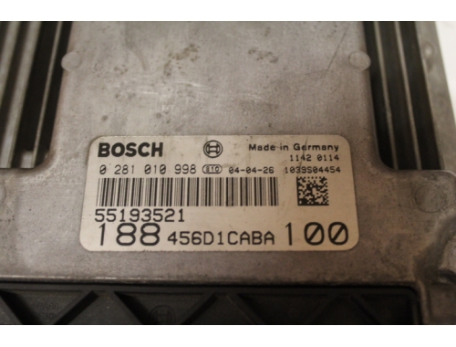 Motorsteuergerät Fiat Grande Punto BOSCH:0281010998