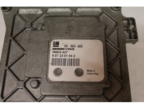 Motorsteuergerät Opel Astra GM 55563495 5WK9427