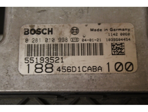 Centralita de motor Fiat Grande Punto BOSCH:0281010998
