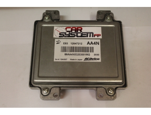 Centralita de motor Chevrolet Cruze 1.4 - ACDelco E83 12647212 AA4N - Reparación varias Traspaso de códigos ACDelco