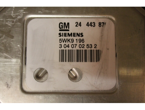 Motorsteuergerät Opel Zafira / Vectra / Astra GM 24443879 SIEMENS: 5WK9196