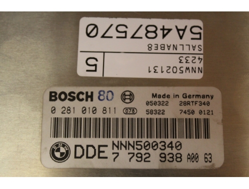 Centralita de motor Land Rover Freelander 2.0 TDi - BOSCH 0281010811 - Reparación varias Traspaso de códigos BOSCH:0281010811