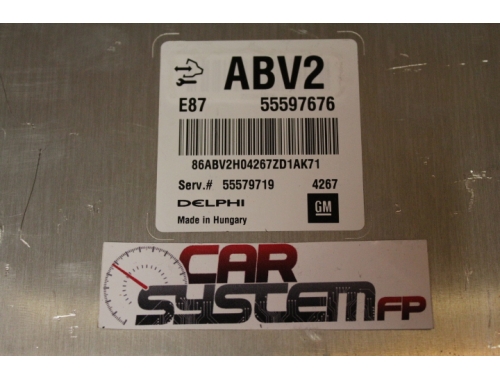 Motorsteuergerät Opel Astra DELPHI: 55597676