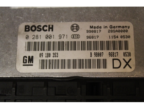 Calculateur moteur Opel Astra BOSCH:0281001971