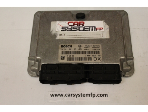 Engine ECU Opel Astra BOSCH 0281001971 Code Transfer Virginising Repair various BOSCH:0281001971