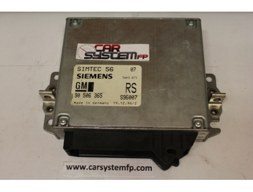 Centralita de motor Opel Vectra SIEMENS 90506365 - Traspaso de códigos Reparación varias SIEMENS:90506365