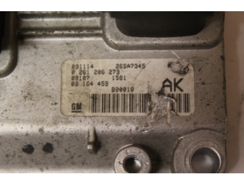 Engine ECU Opel Agila BOSCH 0261206273 - Code Transfer Virginising BOSCH:0261206273