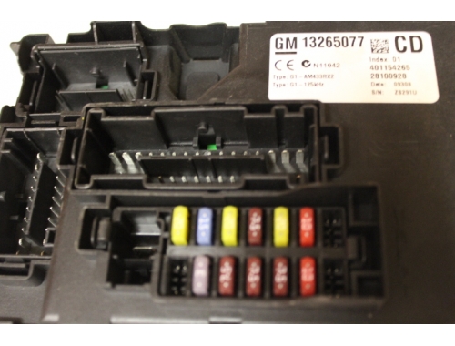 Komfortsteuergerät Opel Corsa DELPHI:13265077