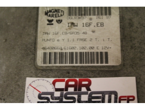 Calculateur moteur Fiat Punto / Lancia Y MAGNETI MARELLI:IAW 16F.EB