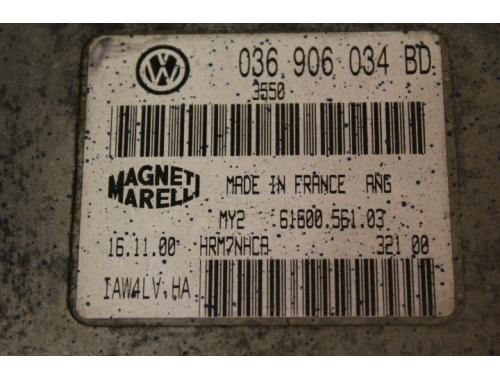 Calculateur moteur Seat Leon M. MARELLI IAW4LV.HA - Transfert des codes Réparation diverses Remise à zéro (virginisation) MAGNETI MARELLI:IAW4LV.HA