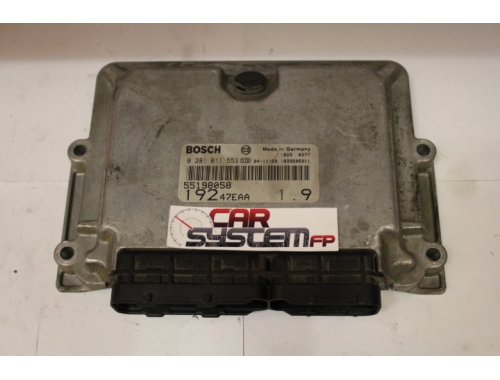 Engine ECU Fiat Stilo BOSCH 0281011553 - Code Transfer Repair various Virginising BOSCH:0281011553