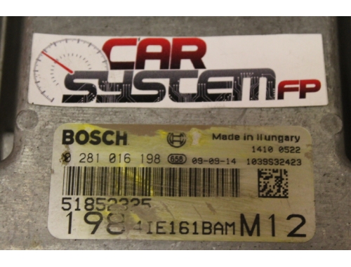 Motorsteuergerät Fiat Bravo BOSCH:0281016198