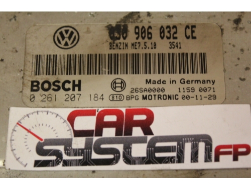 Motorsteuergerät Volkswagen Polo BOSCH:0261207184