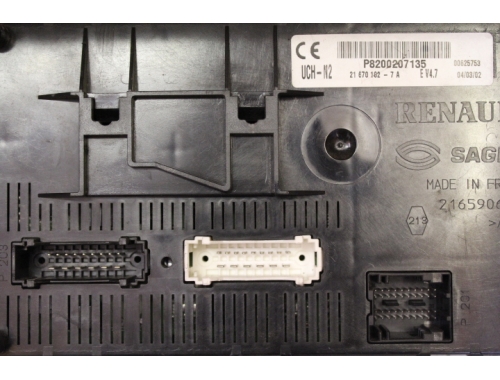 UCH Renault Clio P8200207135 - Codierung Reparatur verschiedene SAGEM
