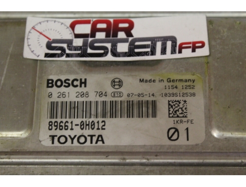 Motorsteuergerät Toyota Aygo BOSCH:0261208704