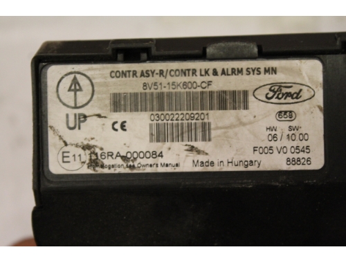 KSG Body computer Ford Fiesta 8V51-15K600-CF