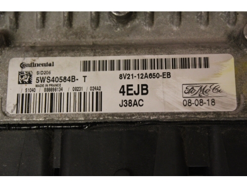 Engine ECU Ford Fiesta SIEMENS 5WS40584B-T - Repair various Code Transfer SIEMENS:VDO: 5WS40584B-T