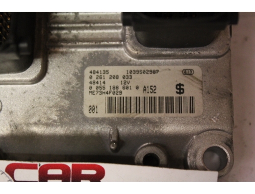 Engine ECU Fiat Punto BOSCH 0261208033 - Repair various Code Transfer Virginising BOSCH:0261208033