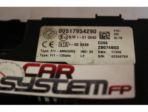 Body computer Fiat Grande Punto DELPHI:00517954290