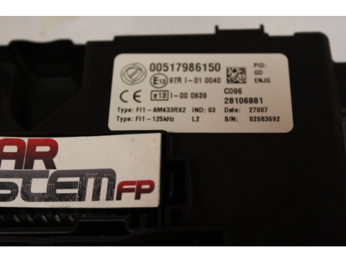 Body computer Fiat Grande Punto DELPHI:00517986150