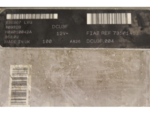 Calculateur moteur Fiat Punto / Doblò LUCAS R04010042A - Transfert des codes LUCAS