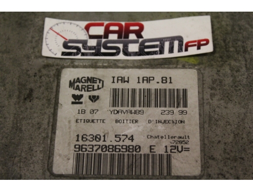Motorsteuergerät Peugeot 106 / 206 MAGNETI MARELLI: IAW 1AP.81