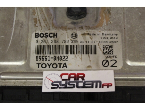 Calculateur moteur Toyota Aygo BOSCH:0261208702