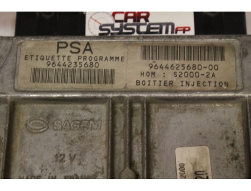 Motorsteuergerät Peugeot 206 SAGEM - Codierung SAGEM