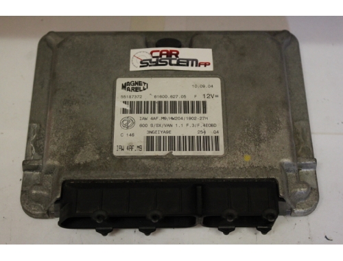 Engine ECU Fiat 600 M. MARELLI IAW 4AF.M9 - Code Transfer Repair various Virginising Full Decoding MAGNETI MARELLI: IAW 4AF.M9