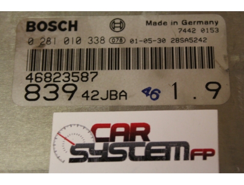 Centralita de motor Lancia Lybra BOSCH:0281010338