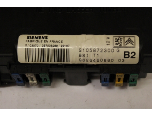 BSI Peugeot 106 SIEMENS:S105872300G