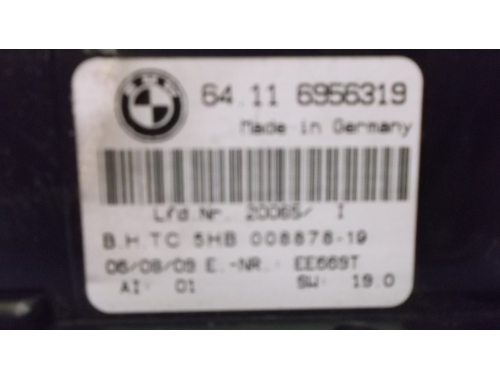 Commande de climatisation BMW E46 64.11 6956319