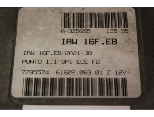 Centralita de motor Fiat Punto MAGNETI MARELLI: IAW 16F.EB