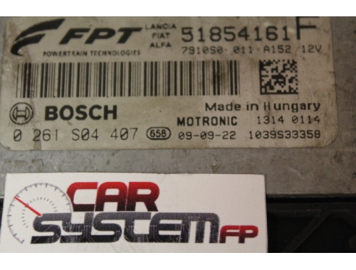 Motorsteuergerät Alfa Romeo MiTo BOSCH:0261S04407