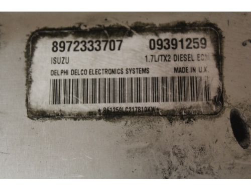 Centralita de motor Opel Corsa DELPHI: 8972333707