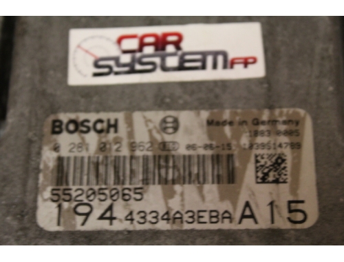 Motorsteuergerät Fiat Croma BOSCH: 0281012962
