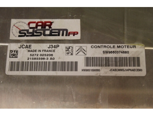 Motorsteuergerät Citroen C2 21585598-3A0