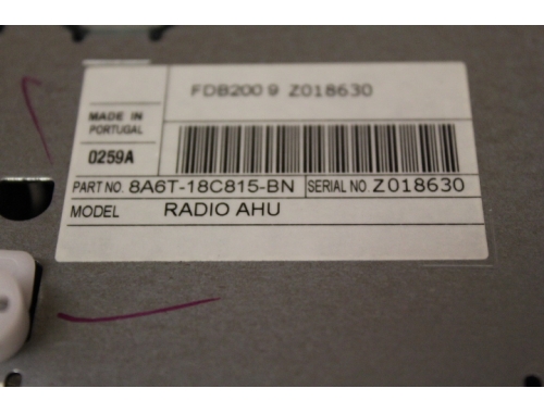 Autoradio Ford Fiesta VII 8A6T-18C815-BN