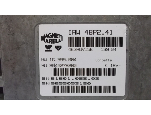 Centralina Motore Peugeot 206 MAGNETI MARELLI:IAW48P2.41