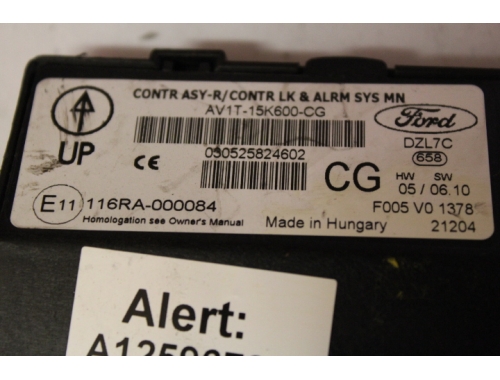 Comfort Control Ford Fiesta AV1T-15K600-CG