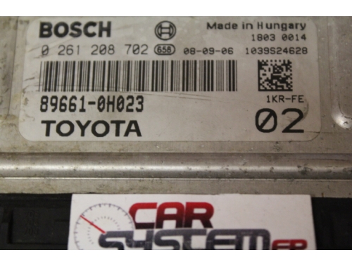 Centralita de motor Citroen C1 BOSCH: 0261208702
