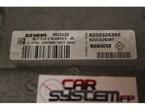 Motorsteuergerät Renault Clio SIEMENS:S110140201A