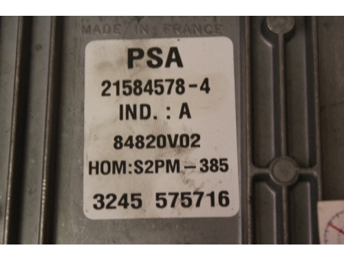Motorsteuergerät Citroen C2 SAGEM 9642222380