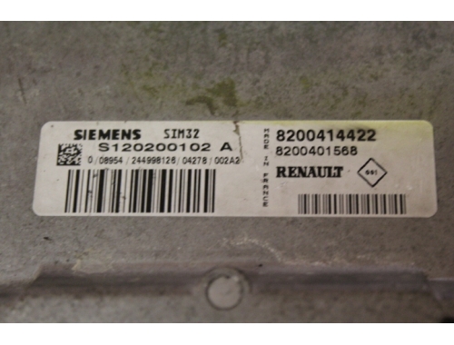 Motorsteuergerät Renault Clio SIEMENS: S120200102A