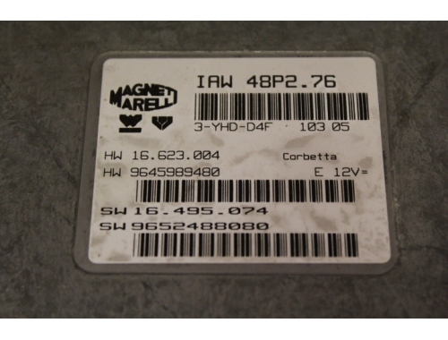 Motorsteuergerät Peugeot 206 MAGNETI MARELLI: IAW48P2.76