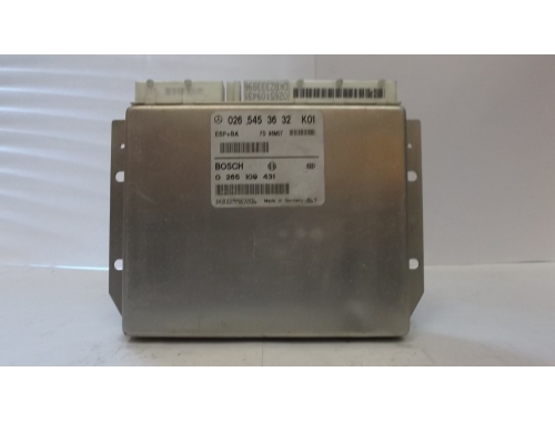 ABS-Steuergerät Mercedes Klasse A W168 BOSCH:0265109431