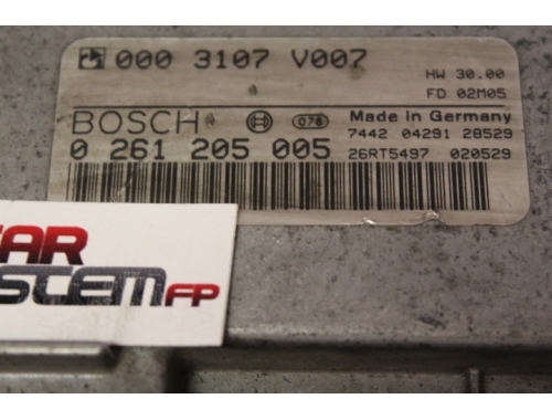 Centralina Motore Smart Fortwo 600 BOSCH 0261205005 - Passaggio Codici Riparazioni Varie BOSCH: 0261205005