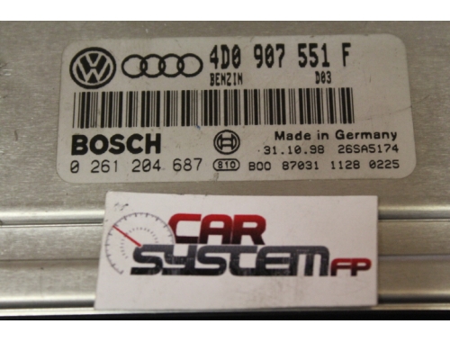 Motorsteuergerät Volkswagen Passat BOSCH: 0261204687